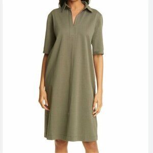 NWOT Max Mara Leisure Enfasi cotton jersey polo shirt dress size XS